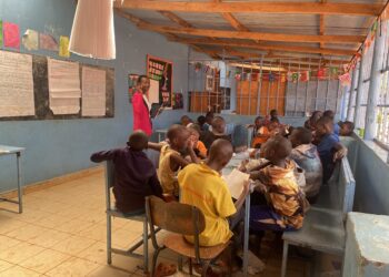 Beryl leading school programs for Kenyan youth around mental health